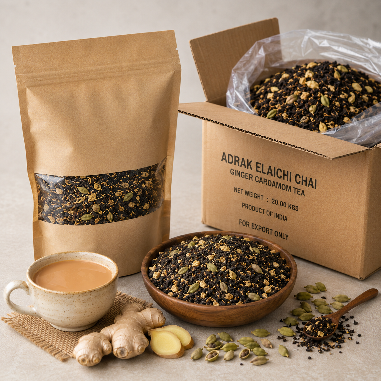 Adrak Elaichi Chai